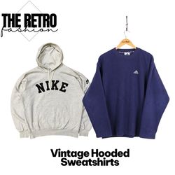 Vintage Hooded Sweatshirts.     #713