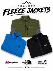 Gepolsterte Fleecejacken mit Marken wie The North ..