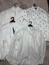 Mens white shirt set of 8