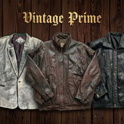 Vintage Leather Jackets