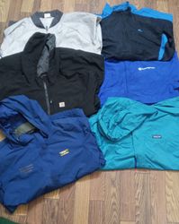 Mix brand windbreakers