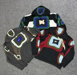 Upcycled Nike Patchwork Hoodie