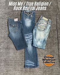 🔴 Miss Me / True Religion / Rock Revival Jeans - ..