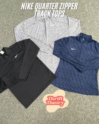 Nike Quarter Zipper Track Tops - (05/10)