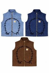 CR1100 Heritage Lace Upcycled Vest