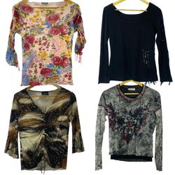 Y2k full sleeve blouse 👚