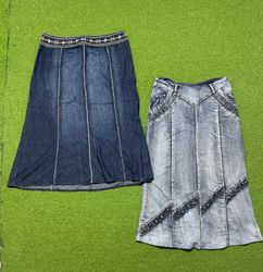 Yv1524 Women Denim Skirts Job Lot 18P