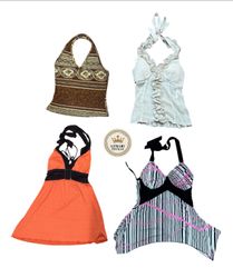 Y2K Halter neck Tops 15 pcs At 1267