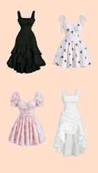 Y2K Floral Dresses - (10/08)