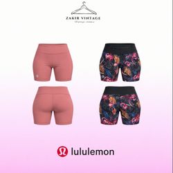 Lululemon short woman