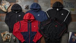 Nike adidas giacche da pista
