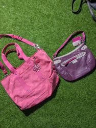 Coach Leather and Canvas Handbags