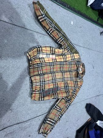 Burberry Rework scarf jacket