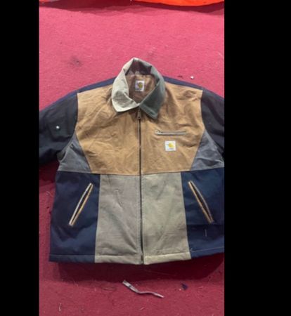 reworked style Detroit Carhartt  jacket