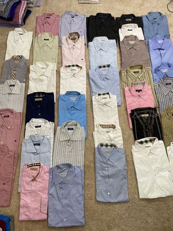 Custom handpick Burberry Shirts 40 PCs