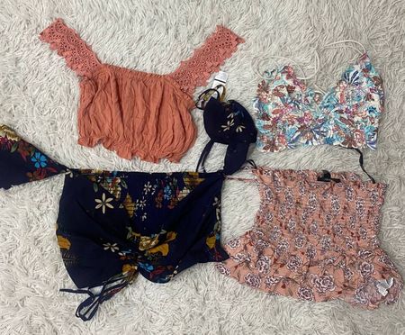 Y2k Stretchable Crop Tops