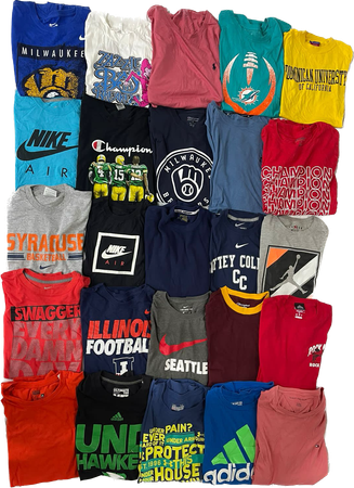 Vintage Branded Tshirts - 50 Pcs