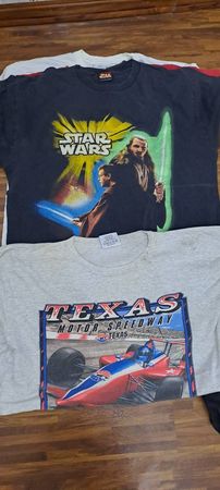 Men vintage printed t shirts