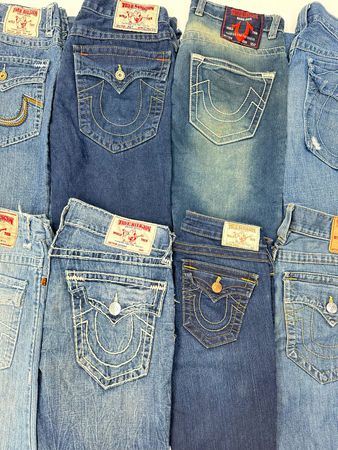 Y2K True Religion Unisex Skinny Jeans (20pcs) F39