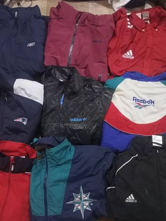 Branded Windbreaker jacket