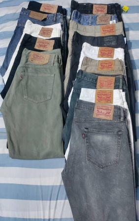 Man's Levi's 501 and other's number