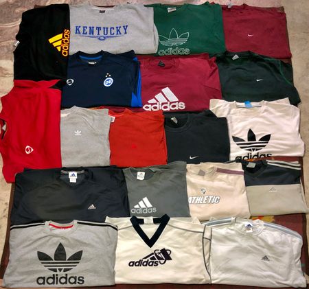 Nike, Adidas sweatshirt