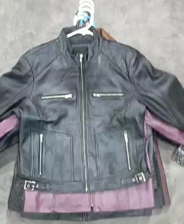 Cr528 - Ladies Fashion Leather Jackets.