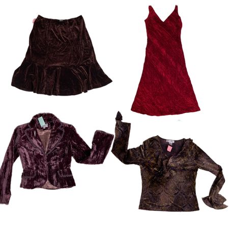 Y2K Velvet Gothic Mix Bundle ( F- 737 )