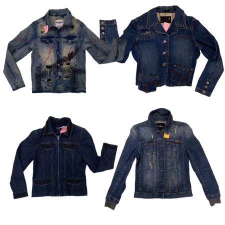 Y2K Denim Jackets ( F-771)