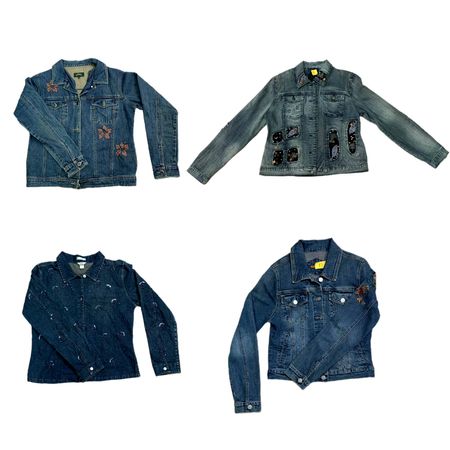 Y2k Denim jackets , (RX-083)