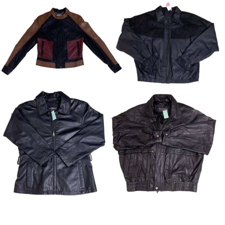 Leather jackets , (F-775)
