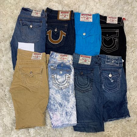True Religion men’s shorts