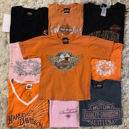 Y2K Iconic Harley Davidson Tees  (#13)