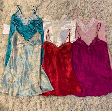 European Fairycore Y2K Slip dresses (#10)