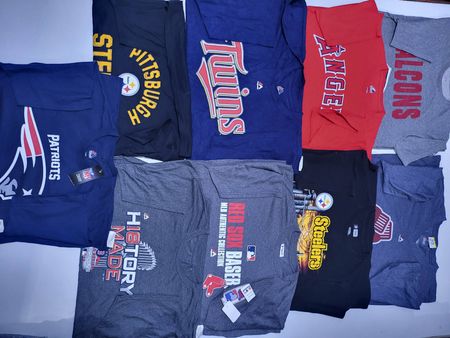NFL Majestic T-shirts 17 Pcs