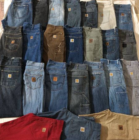 Custom handpick Carhartt denim jeans -24 pcs