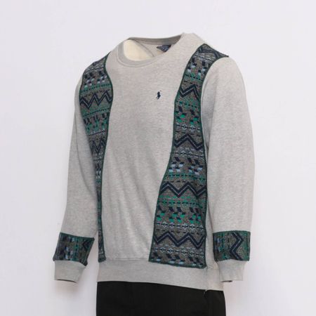 CR252 Reworked Branded Sweatshirt with Sweater Insert Made Using Branded Sweatshirts