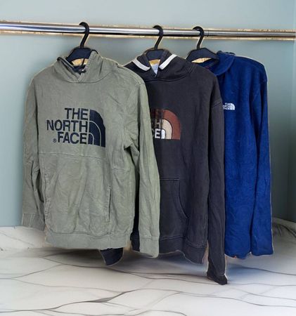 *Men's Branded The North Face Zippers/Hoodies 13pcs* #252