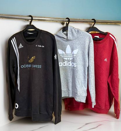 Men's Branded Adidas Hoodies/Roundneck Sweatshirts #253