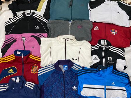 Custom handpick Adidas track/windbreaker jackets