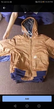 Custom handpick Carhartt reworked jackets grade A in a new fabric