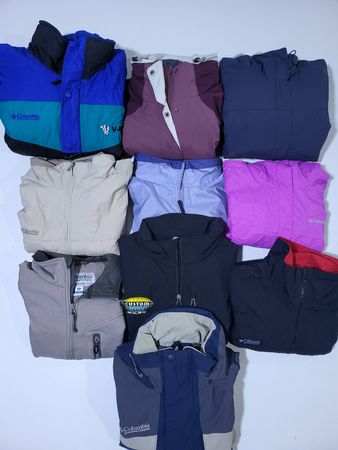 Columbia Windbreaker And Heavy Jackets