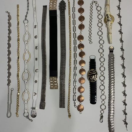 Y2K chunky chain belts (SS-018)