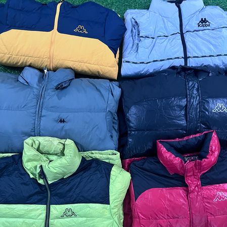 Branded Kappa Puffer Jackets