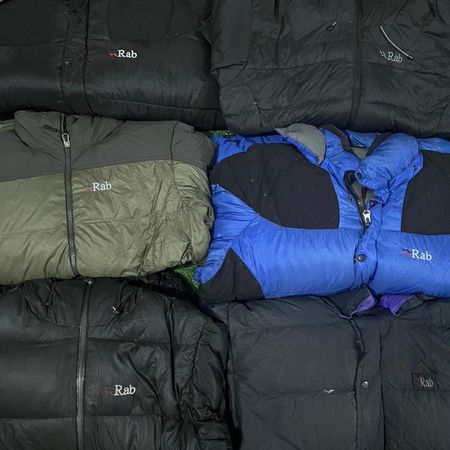 Rab duck down puffers