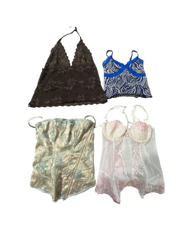 Cheap Price Grade A Y2K Mix Top (Corset, Tank, Camisole, Lingerie, Baby Tees & Baby Doll) 🎽👗👕