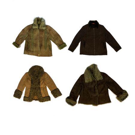 Y2K Ethnic Melange Coats (NS-029)