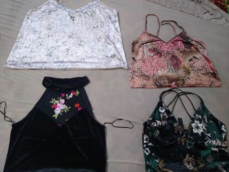 Fancy Velvet Y2K Camisole Top