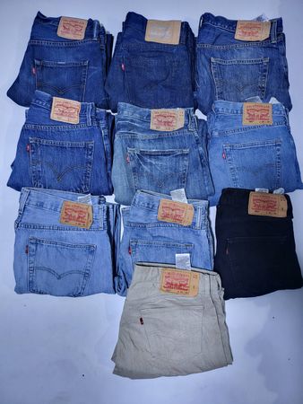 Men Levi's Jeans(501) 10 Pcs