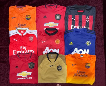 Soccer jerseys